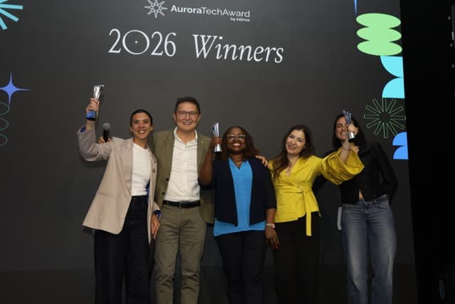 Colombia es el país ganador de los Aurora Tech Award 2026