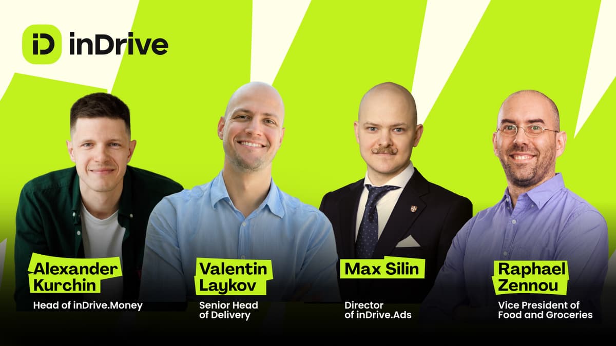 inDrive strengthens Growth Businesses leadership team to power growth beyond ride-hailing 