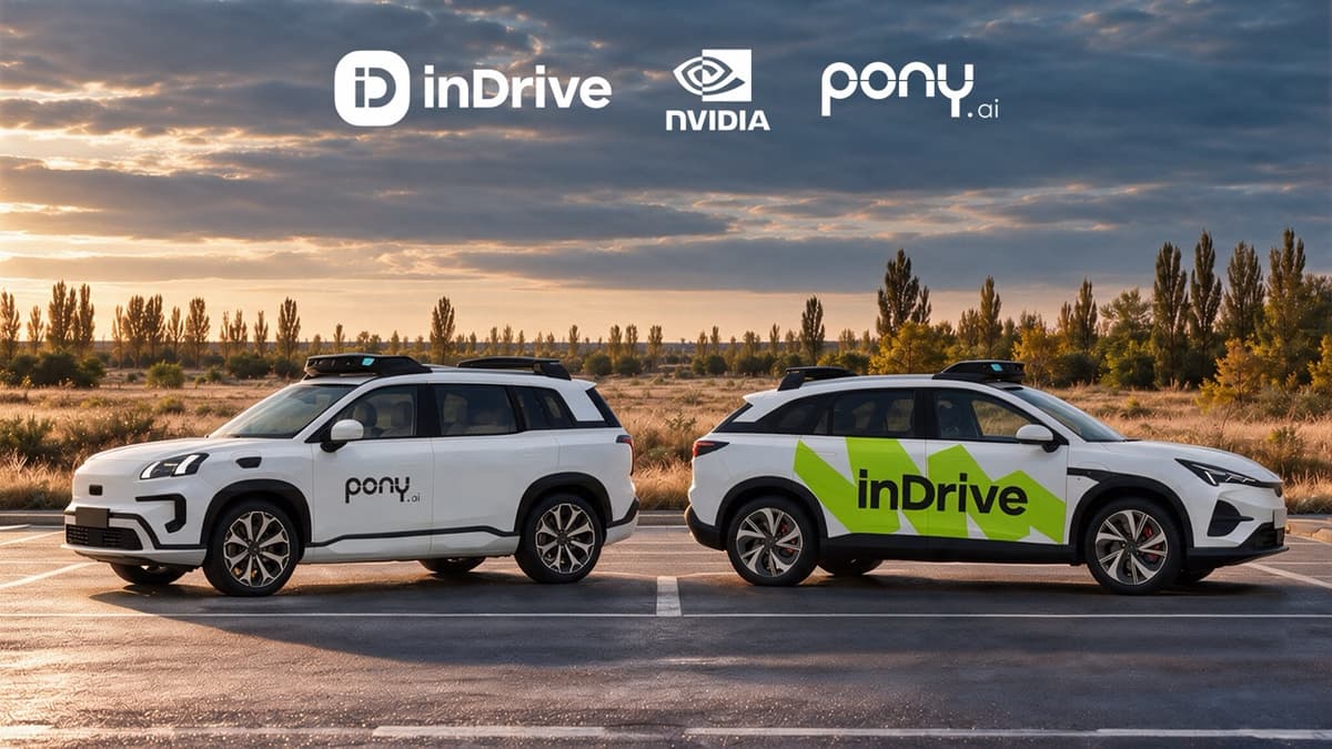 inDrive and Pony.ai Announce Collaboration to Explore Autonomous Mobility in Kazakhstan Built on NVIDIA Hyperion