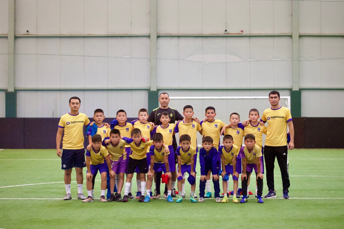 Академия ФК ”Кайрат” примет талантливых детей из регионов в рамках проекта Supernovas