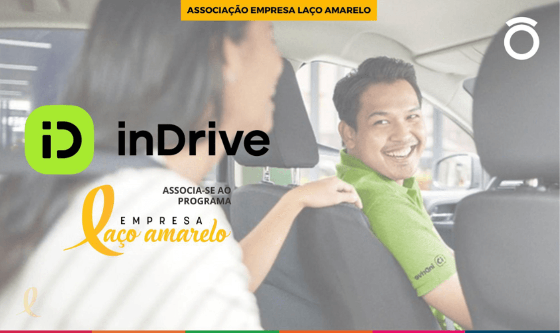 inDrive associa-se ao Programa Empresa Laço Amarelo para incentivar o comportamento seguro no trânsito