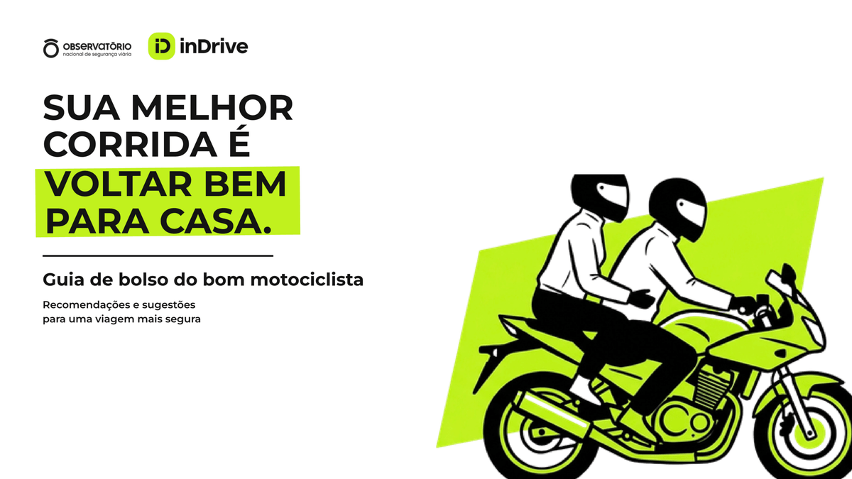 Sua melhor corrida é voltar bem para casa: conheça o Guia de Bolso do Bom Motociclista