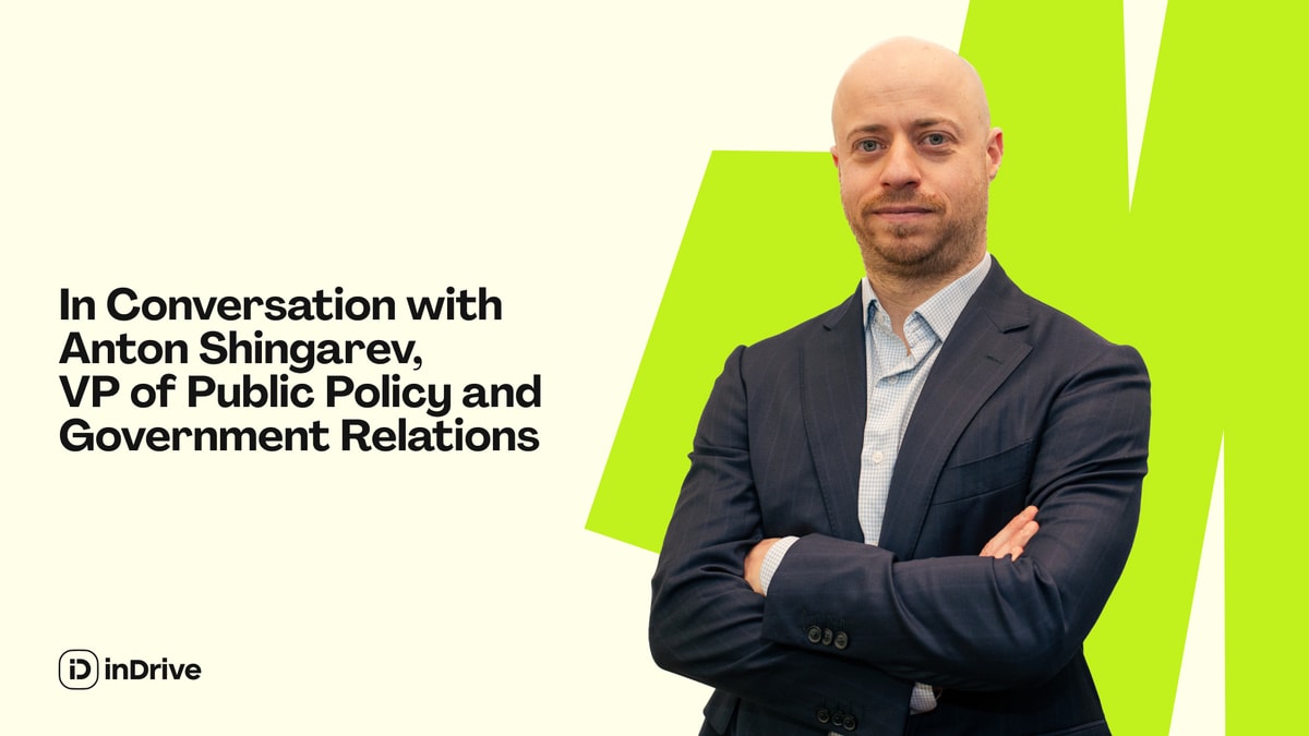 In Conversation with Anton Shingarev, VP of public policy and government relations