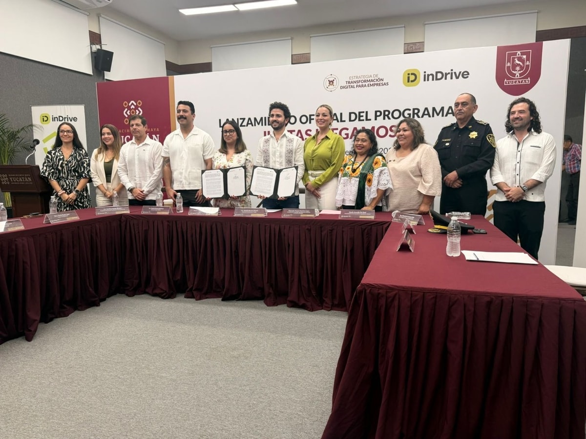 Gobierno del estado e inDrive suman esfuerzos por la autonomía económica de las mujeres